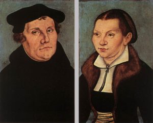 Мартин Лютер и Катерина