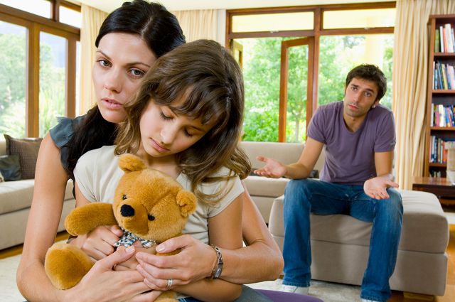 Ребенок и развод родителей