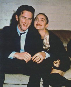Мадонна и Шонн Пен фото